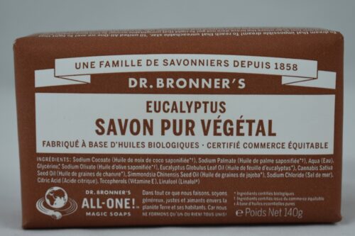 Savon pur végétal Dr Bronner's Eucalyptus