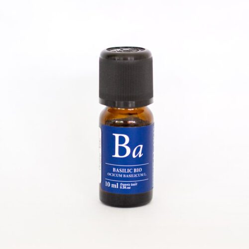 flacon huile essentielle basilic bio