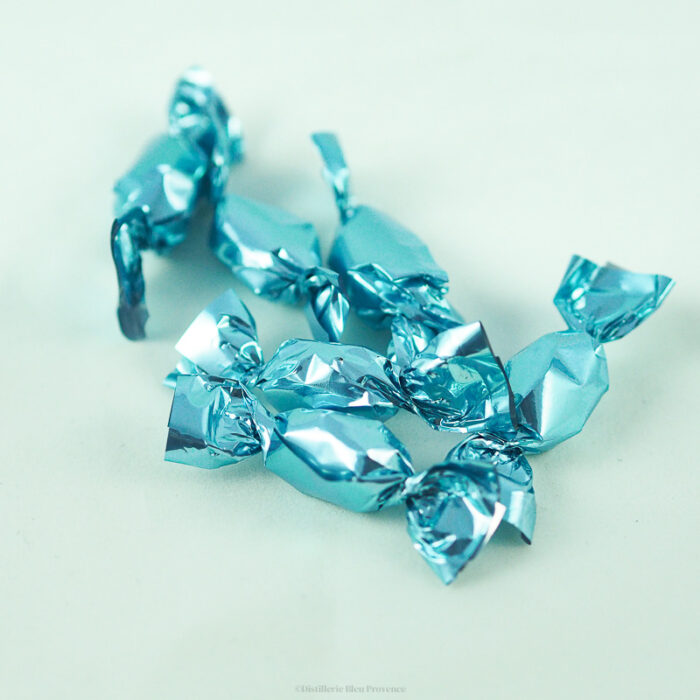 Mini bonbons acidulés Bleu Provence