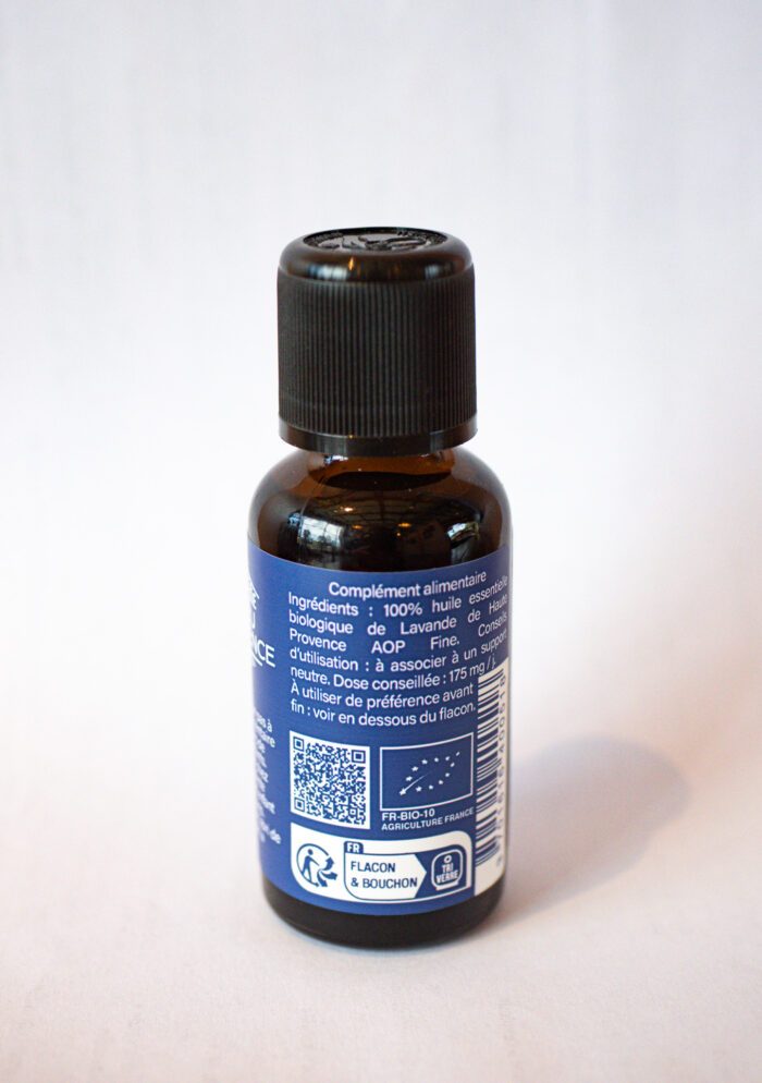 huile essentielle de lavande fine AOP bio Distillerie Bleu Provence