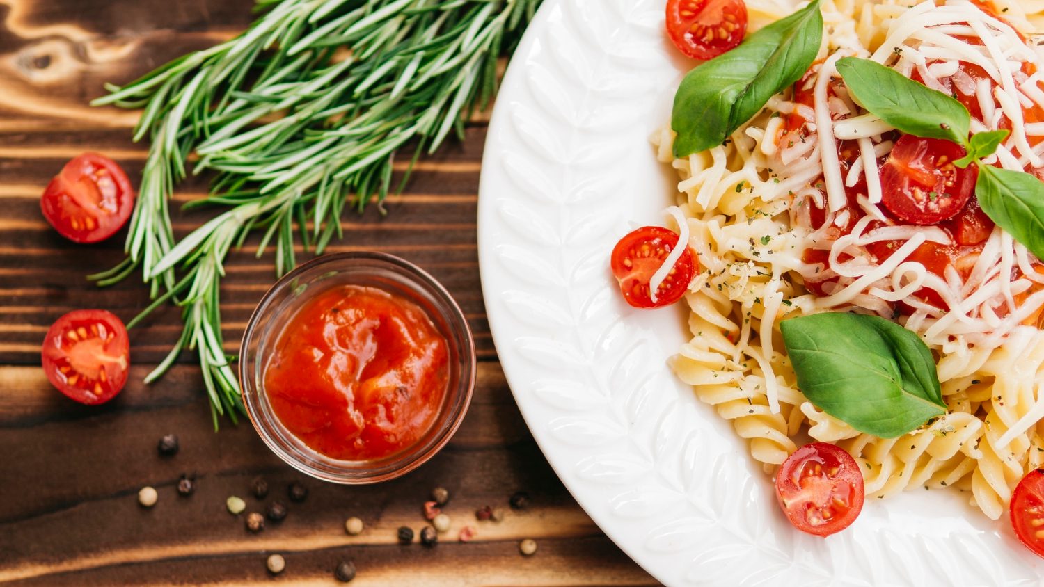 recette spaghettis huile essentielle romarin basilic