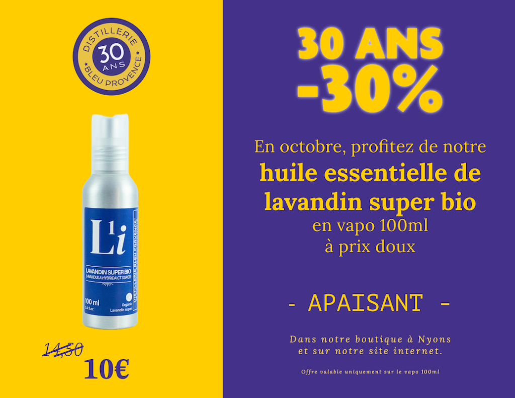 Promotion lavandin super bio 100ml