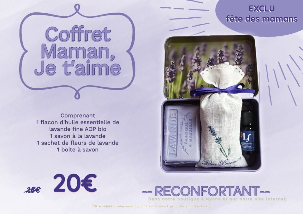 PLV promo coffret fêtes des mères